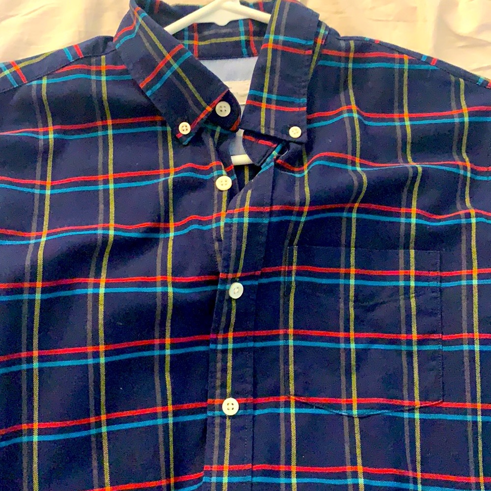 Gap casual long sleeve shirt navy